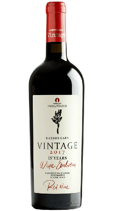 Πουλτσίδη Vintage Ερυθρός Ξηρός 750ml
