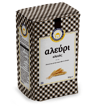 Αλεύρι Ολικής 1kg - Μύλοι Γρεβενών