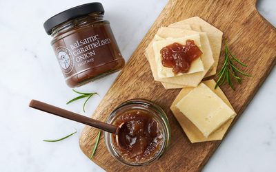 Snowdonia Chutney Καραμελωμένα Κρεμμύδια & Βαλσάμικο 100γρ — Παντοπώλειο