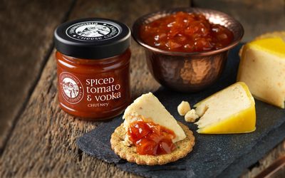 Snowdonia Chutney Πικάντικο με Ντομάτα & Βότκα 100γρ — Παντοπώλειο