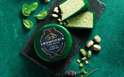 Cheddar με Σκόρδο & Βότανα 200γρ - Snowdonia