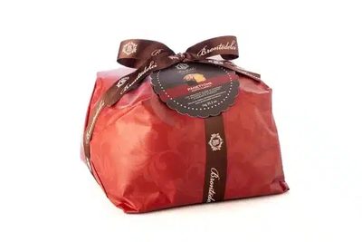 Panettone με σταφίδες, φλούδα πορτοκαλιού & αμύγδαλα 750γρ — Γλυκά