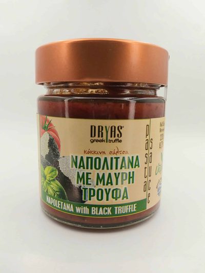 Σάλτσα Napolitana με Μαύρη Τρούφα 220γρ - Dryas — Παντοπώλειο