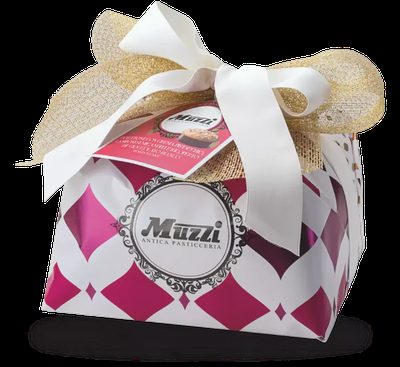 Panettone με Κρέμα Φιστικιού και Σμέουρο 750γρ