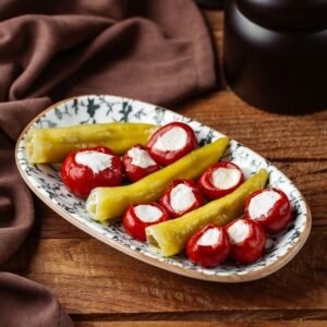 Πιπεράκι Cherry γεμιστό με μείγμα τυριών